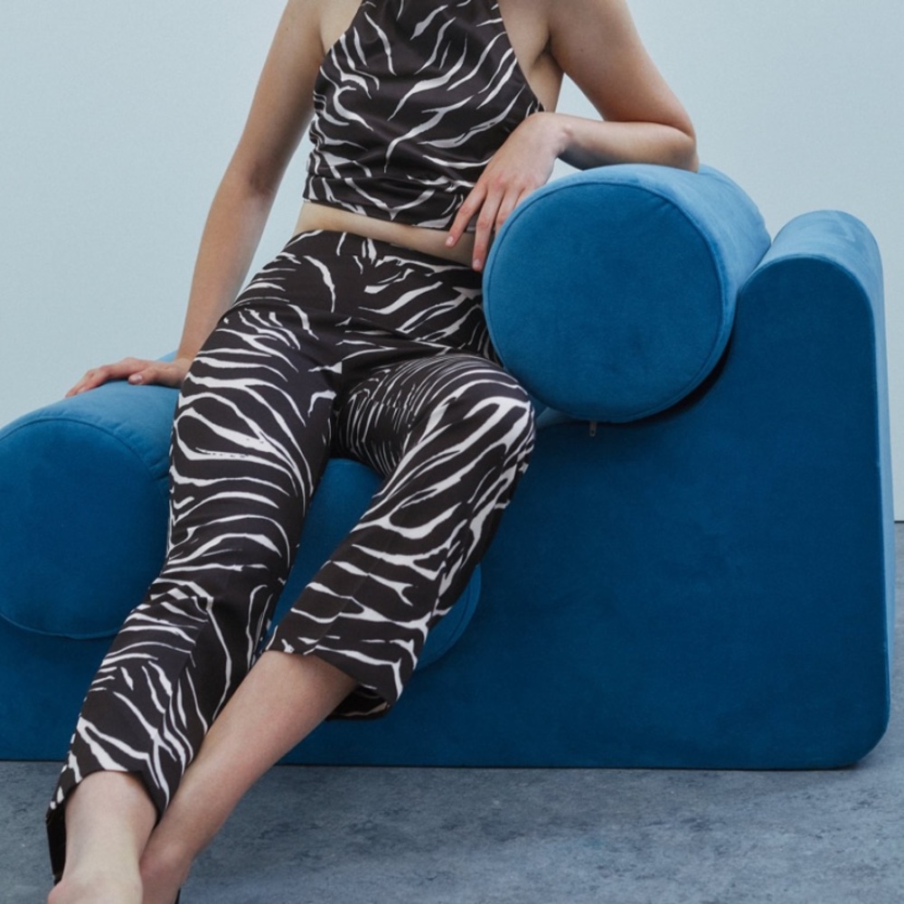 Zara Pant animal print